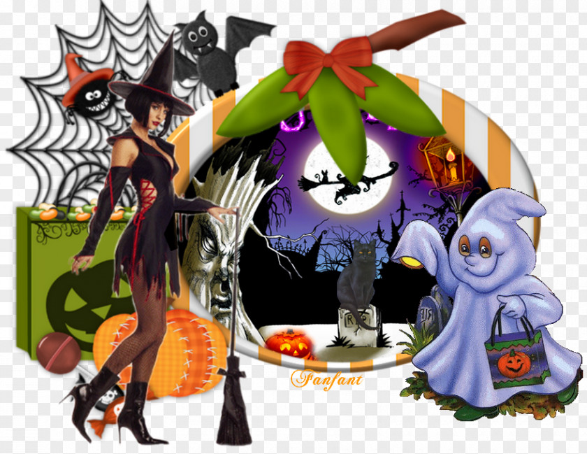 Hallowween Fiction Dance Painting Recreation PNG