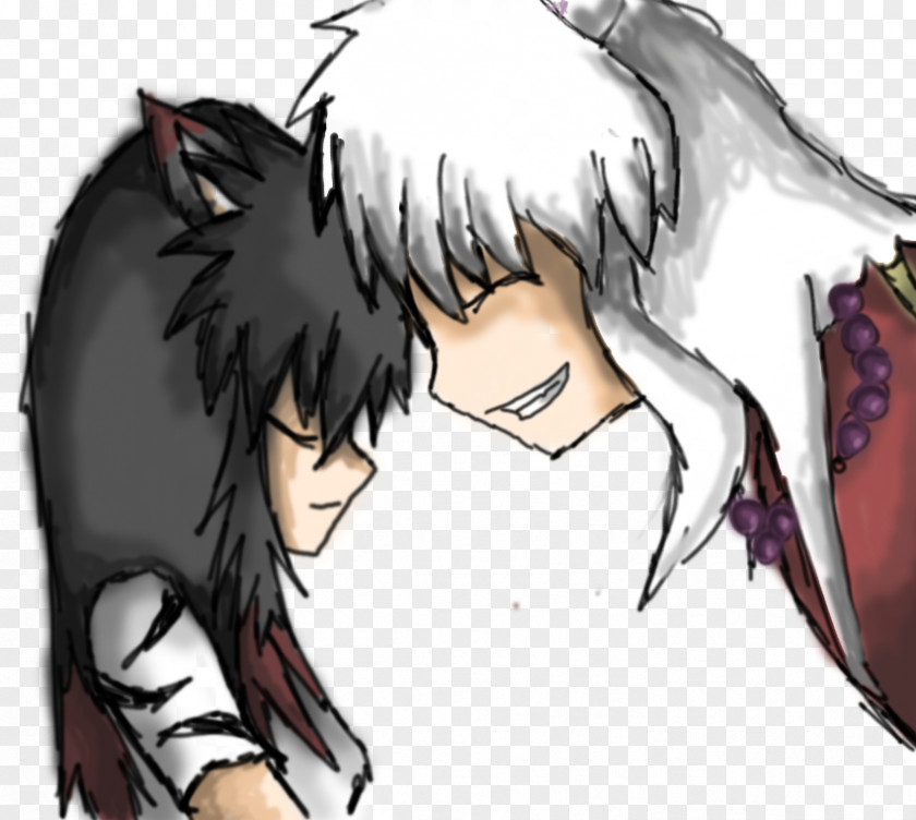 Inuyasha Kirara Miroku Shippo Drawing PNG