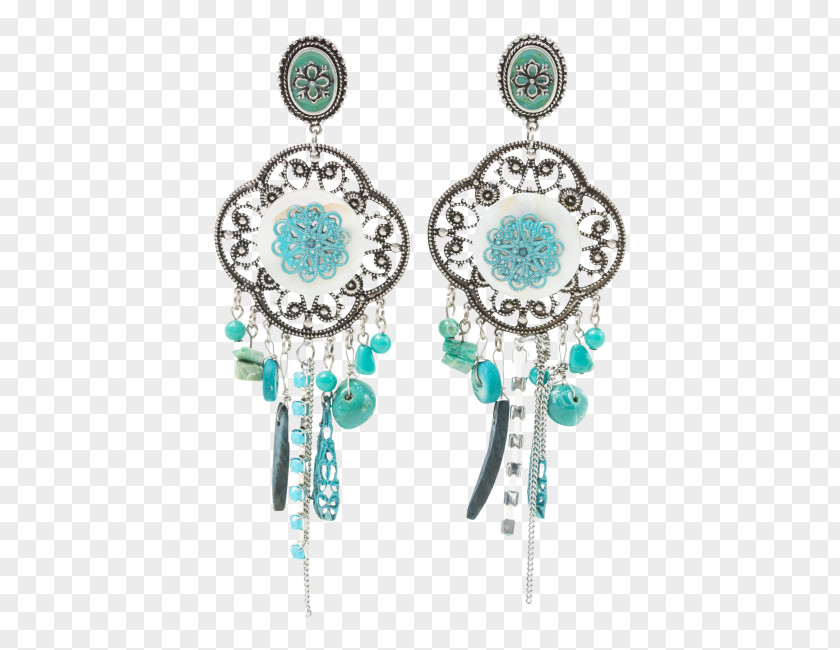 Necklace Earring Turquoise Jewellery Fashion PNG