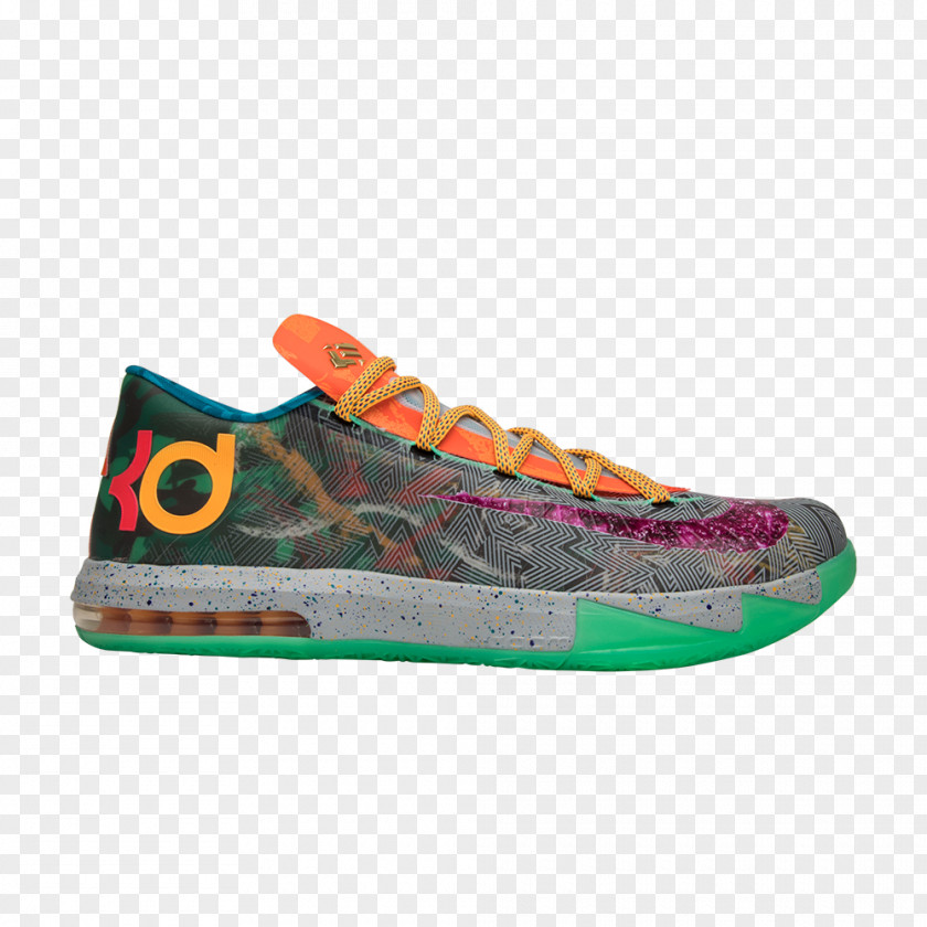 Nike KD Mens 6 'What The KD' Sneakers Sports Shoes Maryland Blue Crab PNG