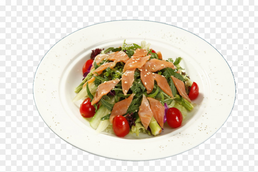 Salmon Salad Tuna Chinese Chicken Caesar Fruit Fattoush PNG