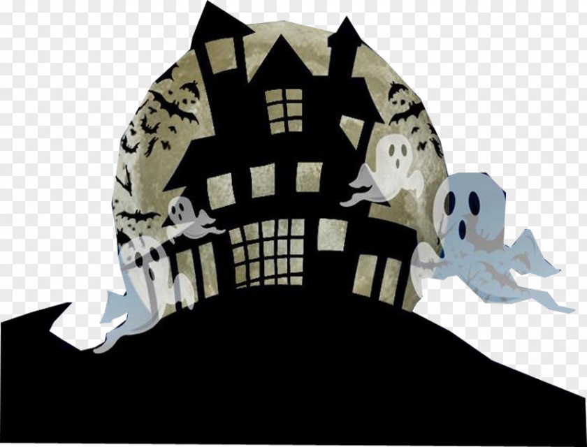 Castillo Haunted House Room Mansion Ghost PNG