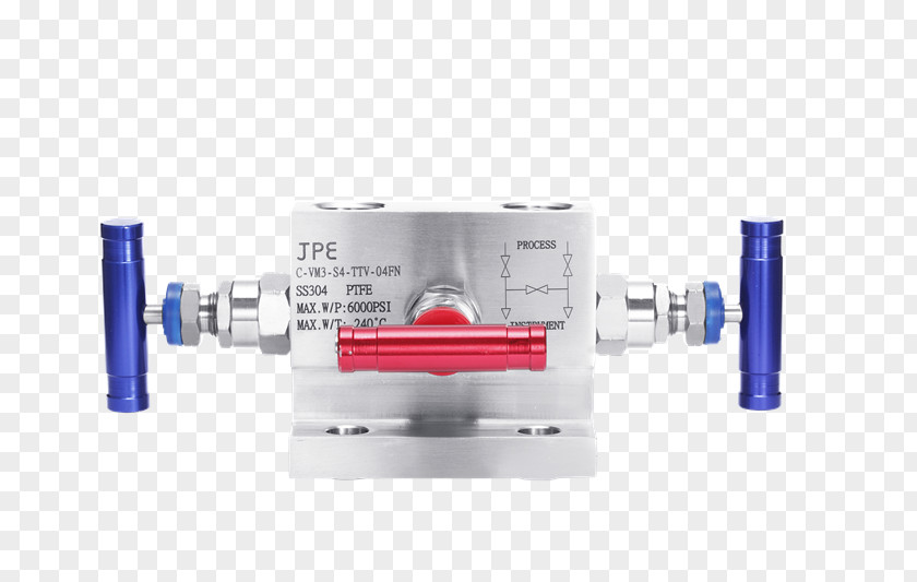 Hernández Valve Gauge Instrumentation Block And Bleed Manifold Tool PNG