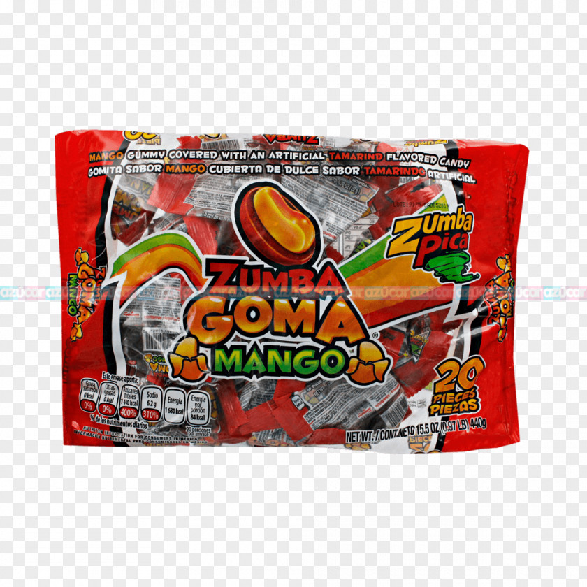 Mango Gum Food Zumba Flavor PNG
