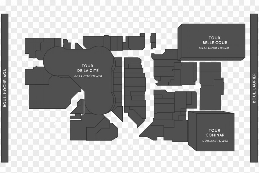 Map Alexis-Nihon Boulevard Régie Des Rentes Du Québec PwC PNG