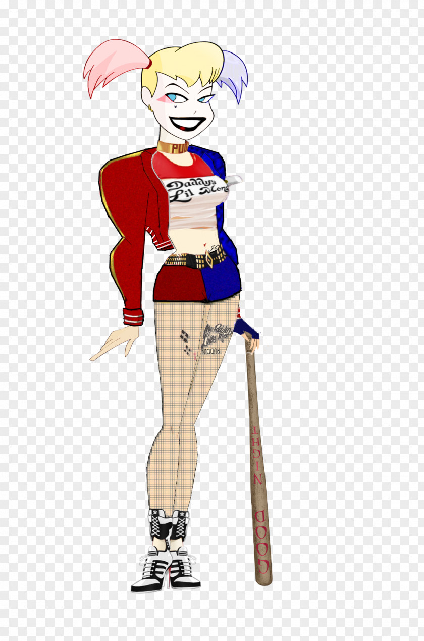 Margot Robbie Harley Quinn Joker DC Comics Art PNG