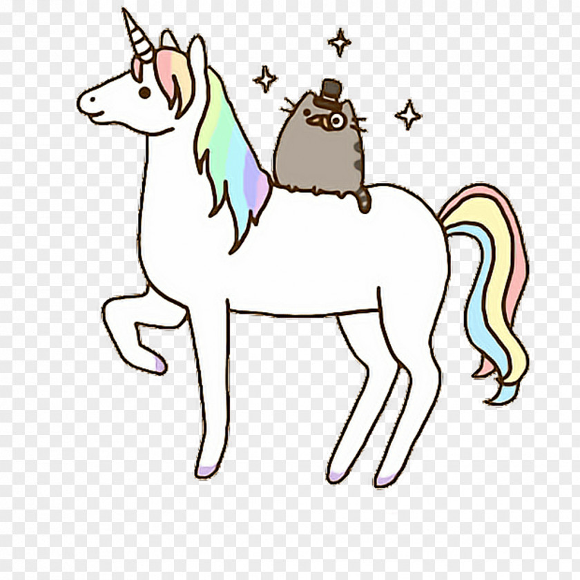 Unicorn I Am Pusheen The Cat Legendary Creature PNG