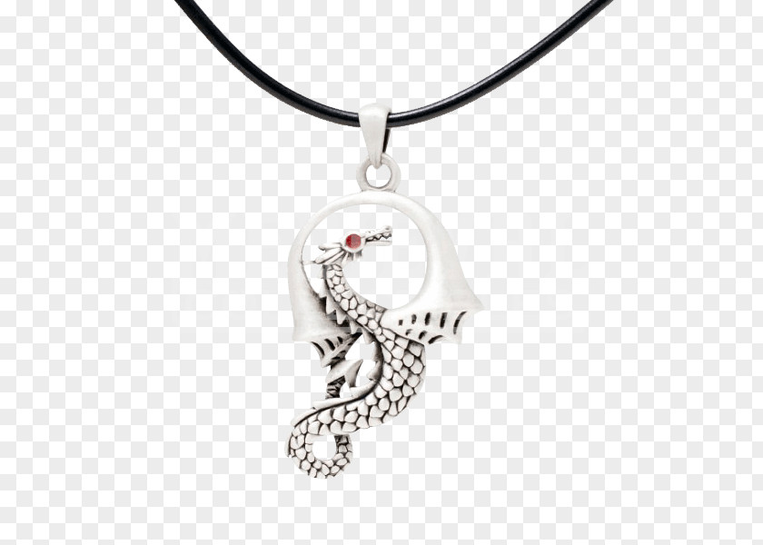 Dragon Necklace Charms & Pendants Silver Jewellery Gemstone PNG