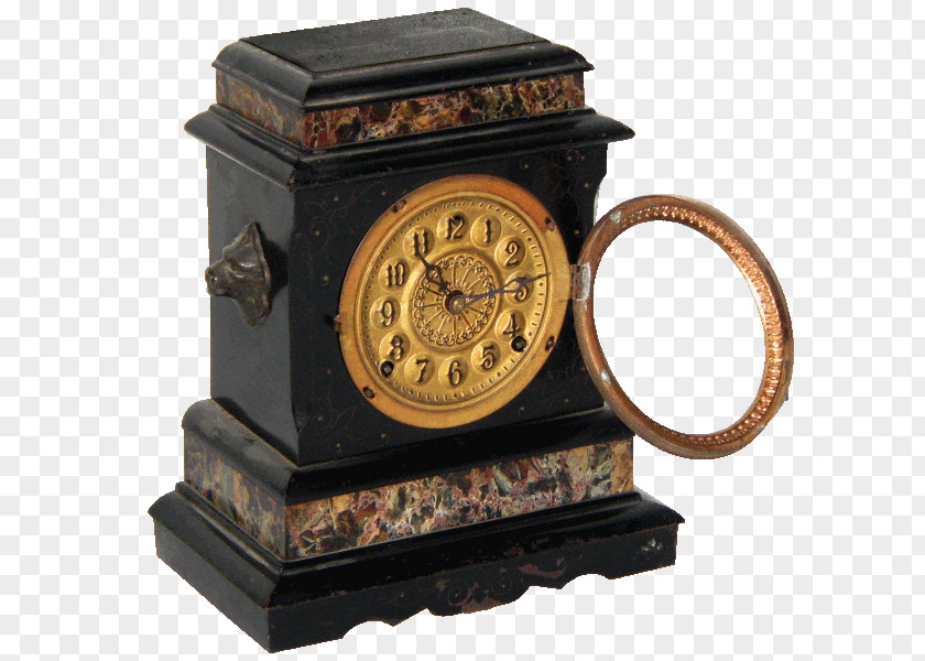 Drops Antique Clock Furniture Classical Antiquity Mirror PNG