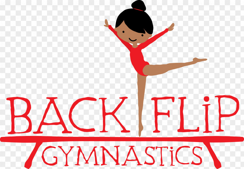Flippers I Love Gymnastics Backflip Clip Art PNG