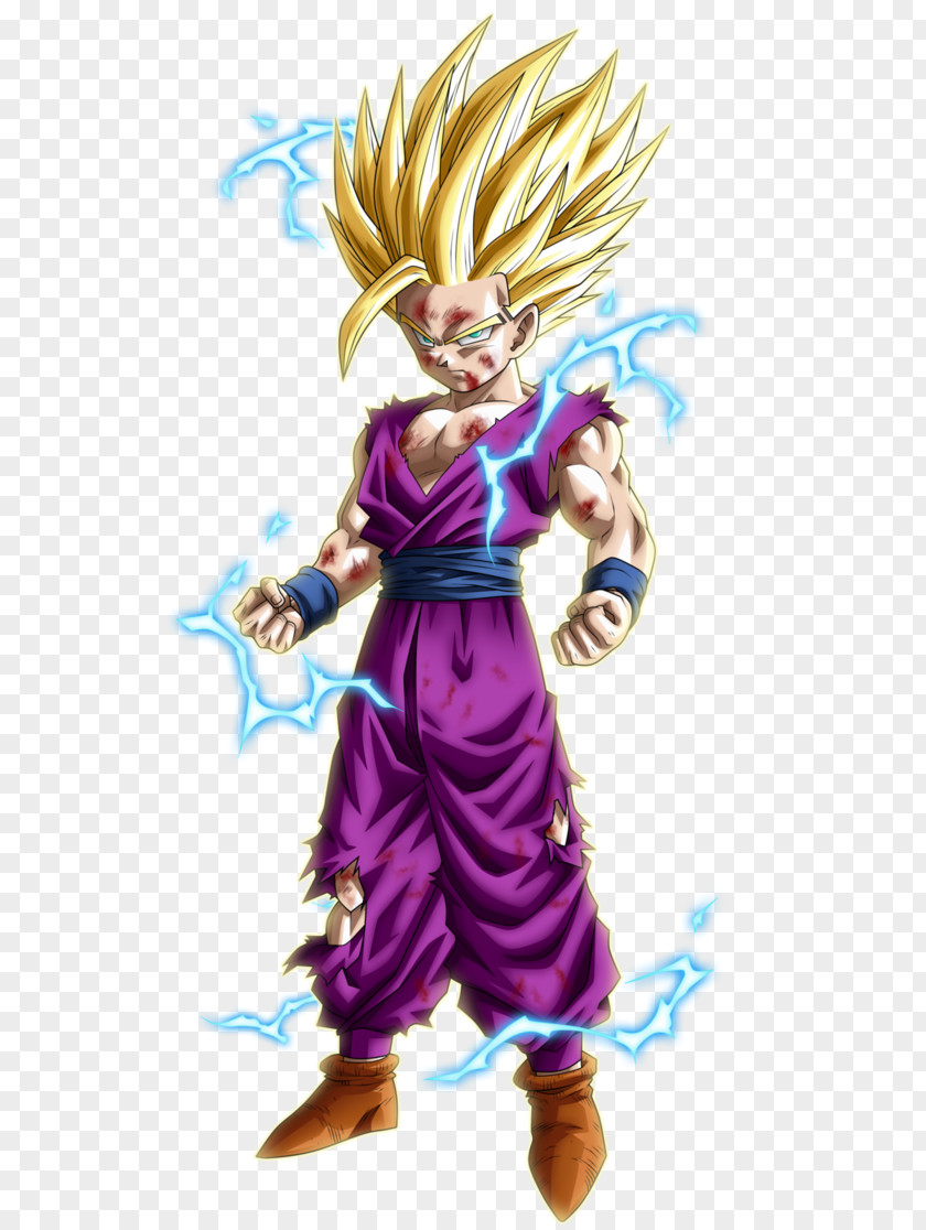 Goku Gohan Trunks Vegeta Majin Buu PNG