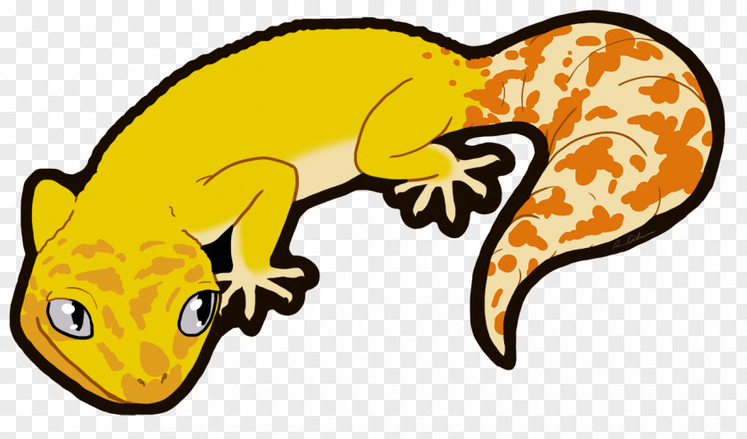 Leopard Gecko Reptile Lizard Clip Art PNG