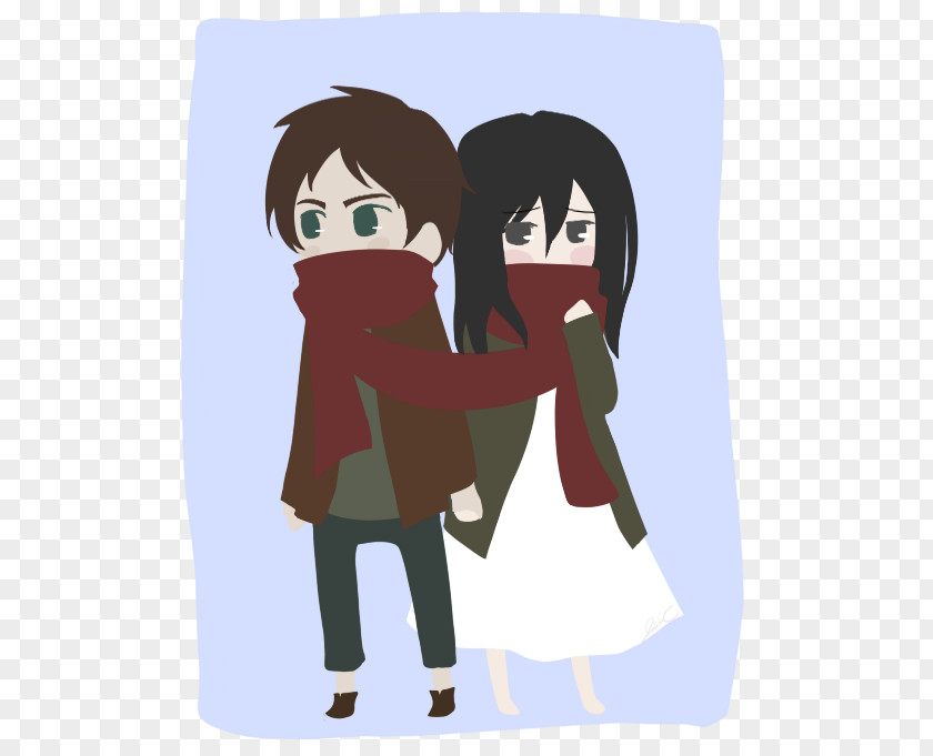 Mikasa Y Eren Human Behavior Homo Sapiens Friendship Clip Art PNG