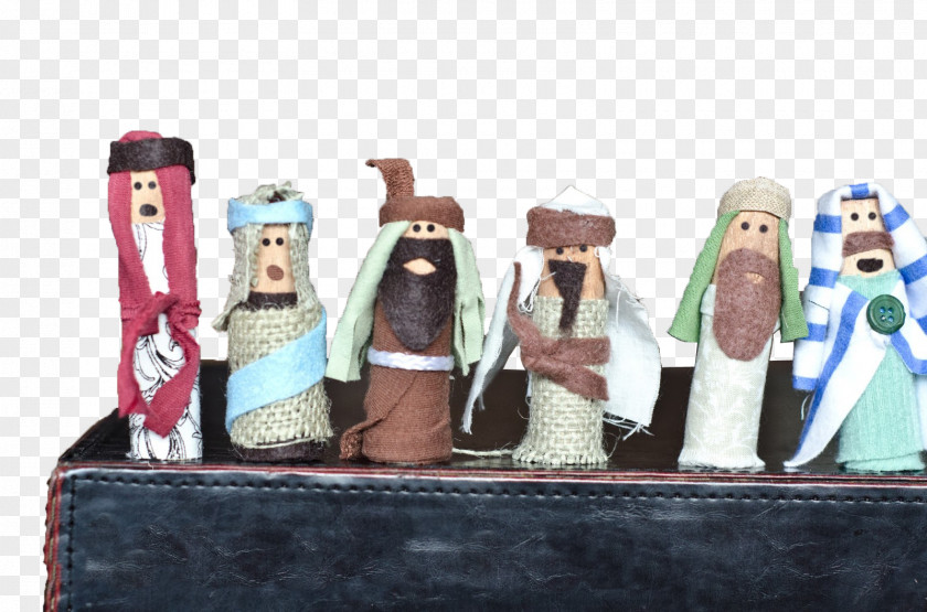 Moses Bible Puzzles Figurine PNG