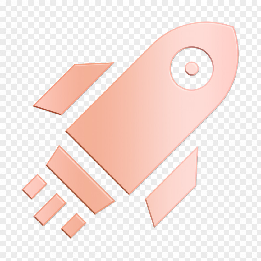 Rocket Icon Solid Business Set PNG