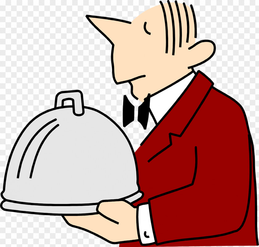 Waiter Dish Clip Art PNG