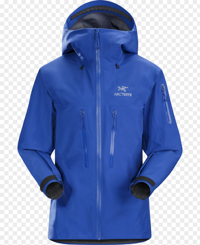 Feather Falling Material Hoodie Arc'teryx Shell Jacket Gore-Tex PNG