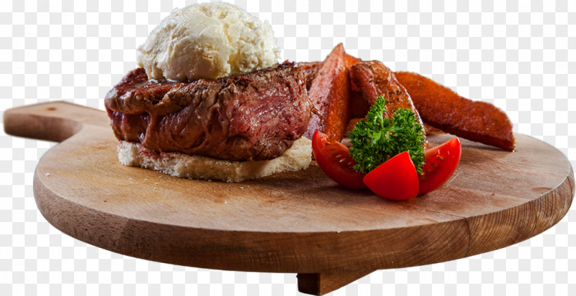Irish Pub Beef Tenderloin Roast Full Breakfast Game Meat Sirloin Steak PNG