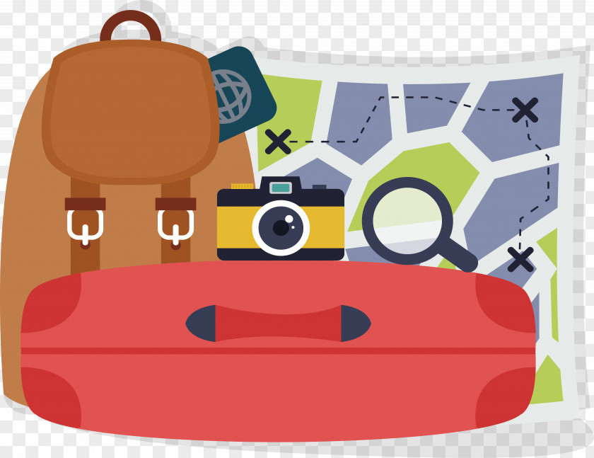 Travel Package Baggage Clip Art PNG