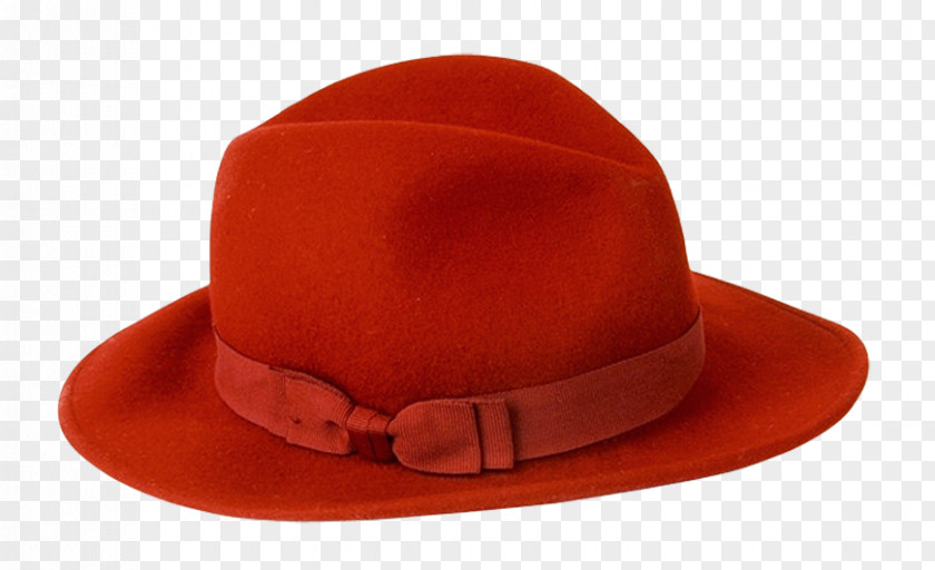 Big Red Hat Fedora Designer PNG