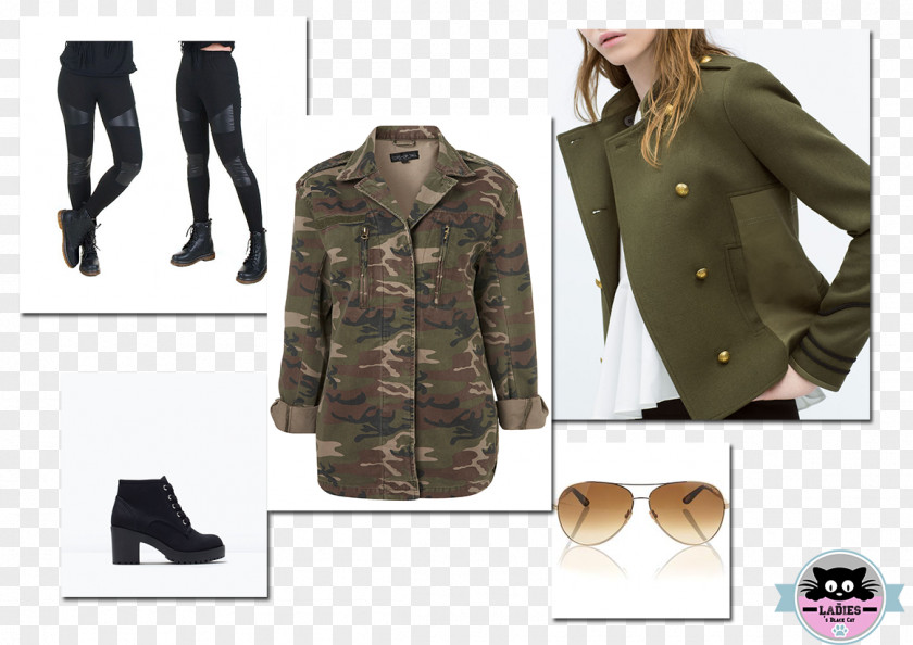 Jacket T-shirt Fashion Sleeve Military Camouflage PNG