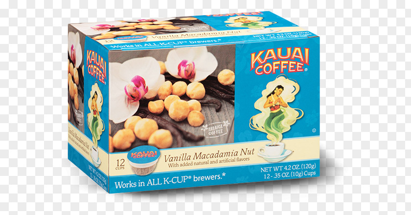 Vanilla Pod Jamaican Blue Mountain Coffee Keurig Single-serve Container Macadamia PNG