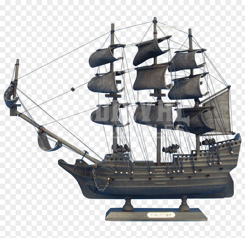 Ghost Ship Model Flying Dutchman Queen Anne's Revenge PNG