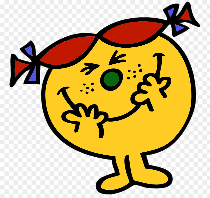 Little Miss Trouble Mr. Men Tidy Splendid Fun PNG