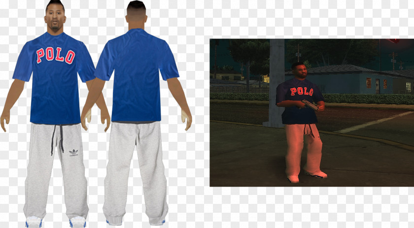 Lsrp Crips Jersey T-shirt Skin Los Santos PNG