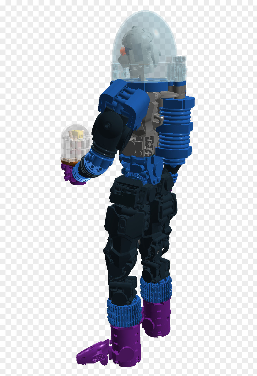 Mr. Freeze Cobalt Blue Helmet PNG