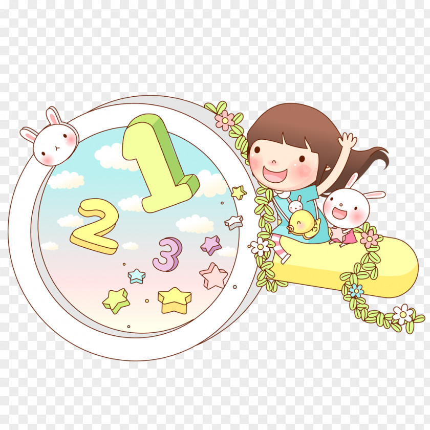 Cartoon Magnifying Glass Illustration Image Vector Graphics Child PNG