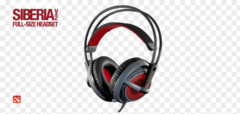 Dota 2 Hero Microphone SteelSeries Siberia V2 Headphones PNG