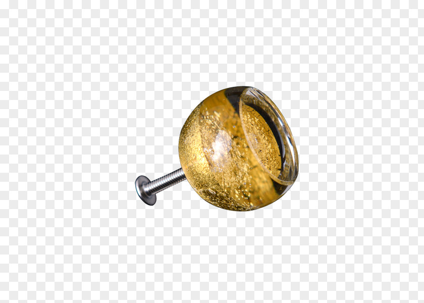 Metal Knob 01504 Brass PNG