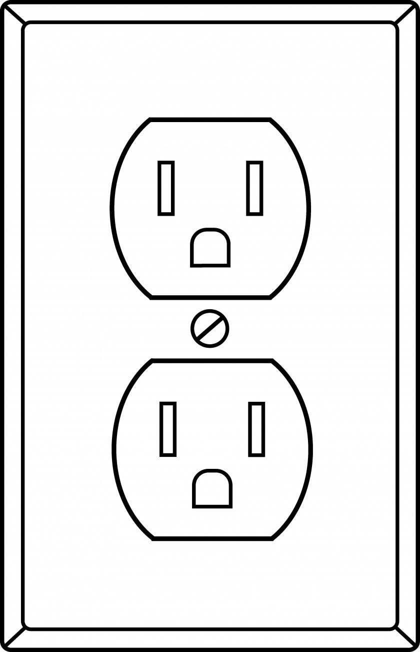 Socket Cliparts AC Power Plugs And Sockets Electricity Clip Art PNG