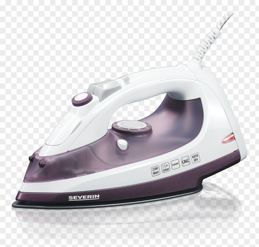 Steam Iron Clothes Severin Elektro .ba Small Appliance Ironing PNG