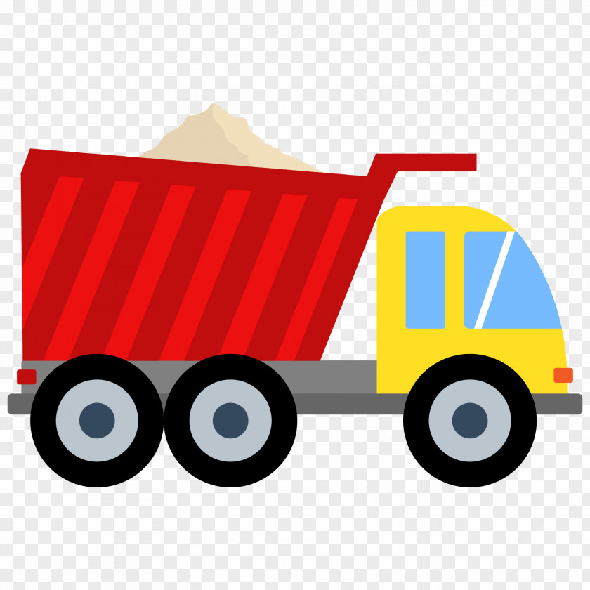 Truck Car Dump Garbage Clip Art PNG