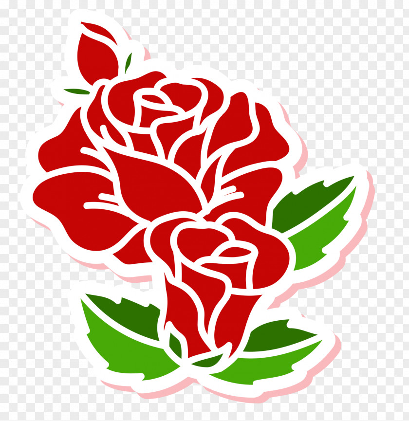 Red Vector Rose Rosa Gallica Computer File PNG