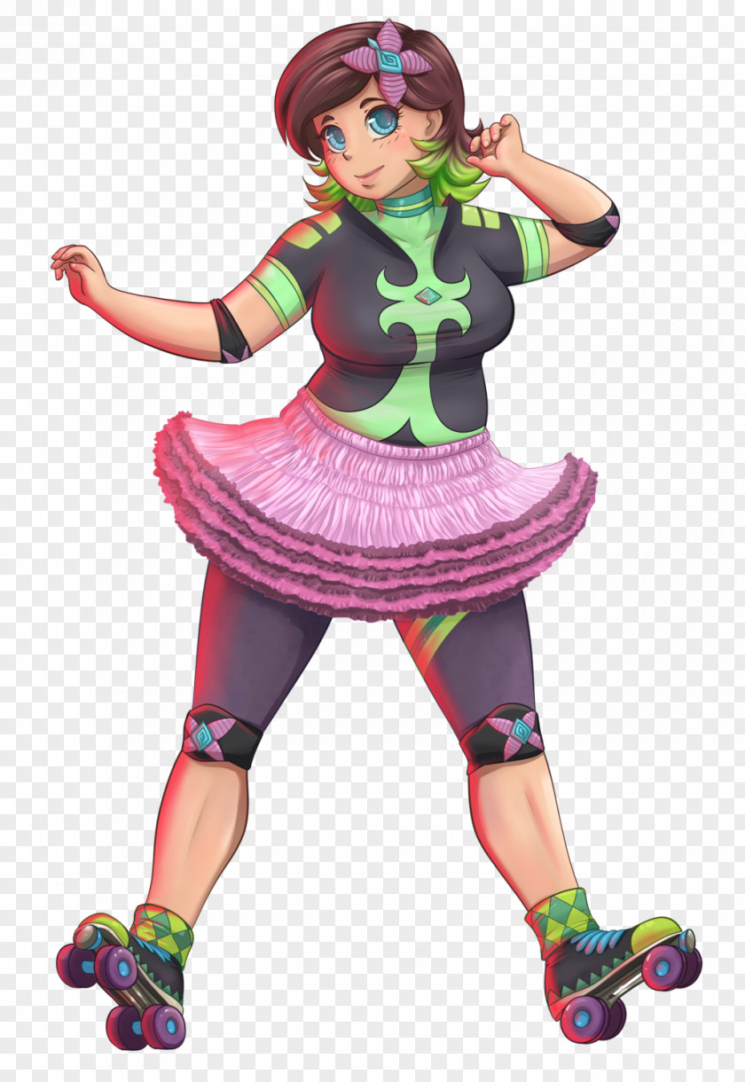 Rollerskates Costume Figurine Shoe Character PNG