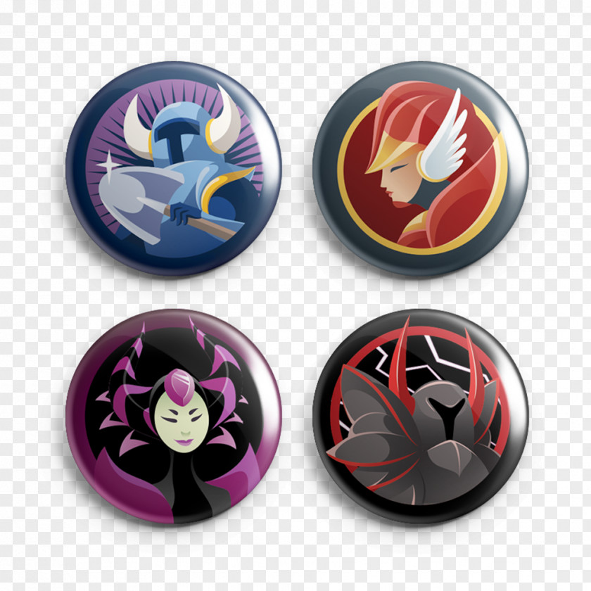 Send Email Button Shovel Knight Pin Badges Shield PNG
