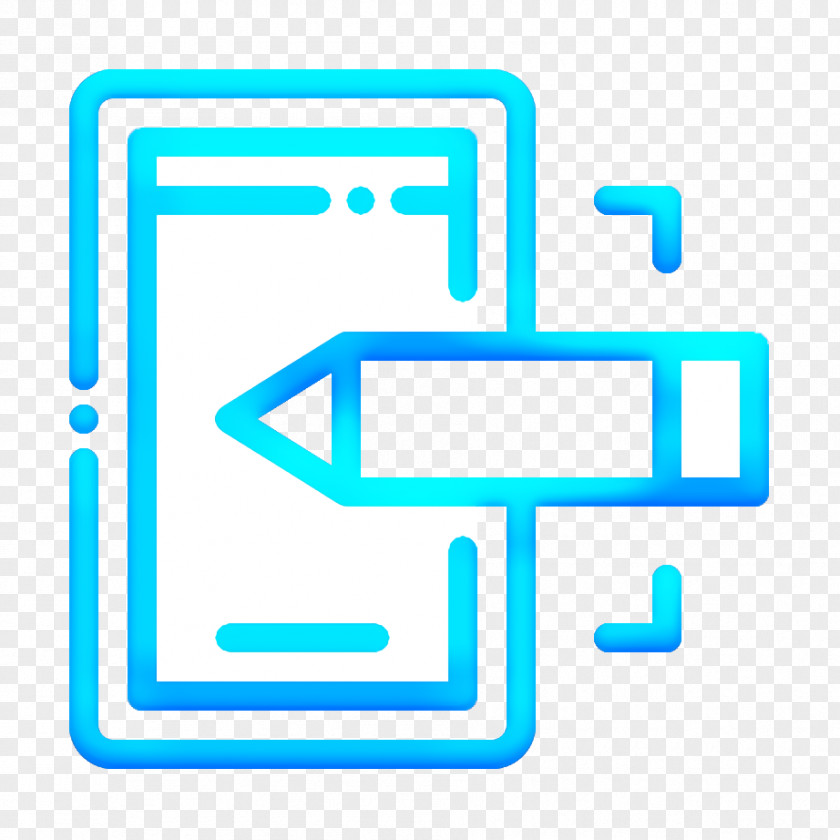 Coding Icon Smartphone Touch Screen PNG