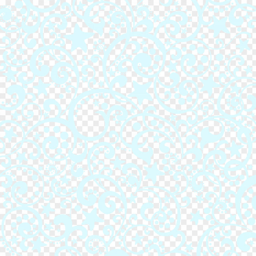 Daydream Star Pattern Decorative Background Blue PNG