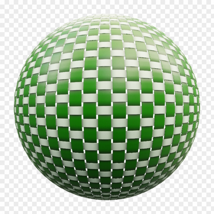 Sports Equipment Golf Ball Green Check PNG