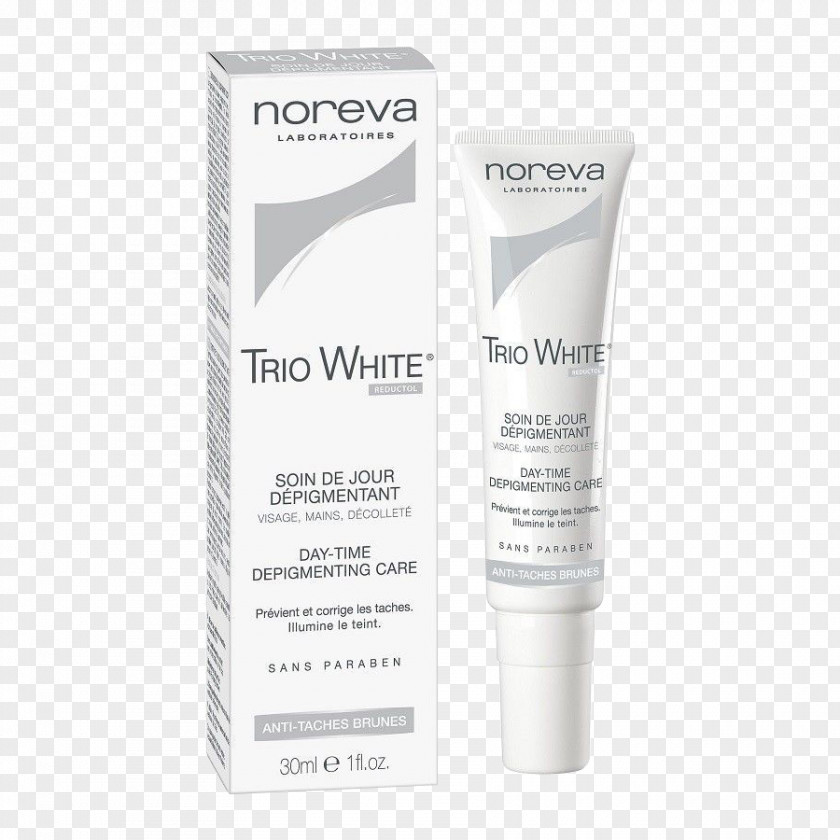 White Cream Noreva Trio A Intensive Depigmenting Treatment Lotion Cosmetics Skin Care Actipur Anti-Imperfections Tinted PNG
