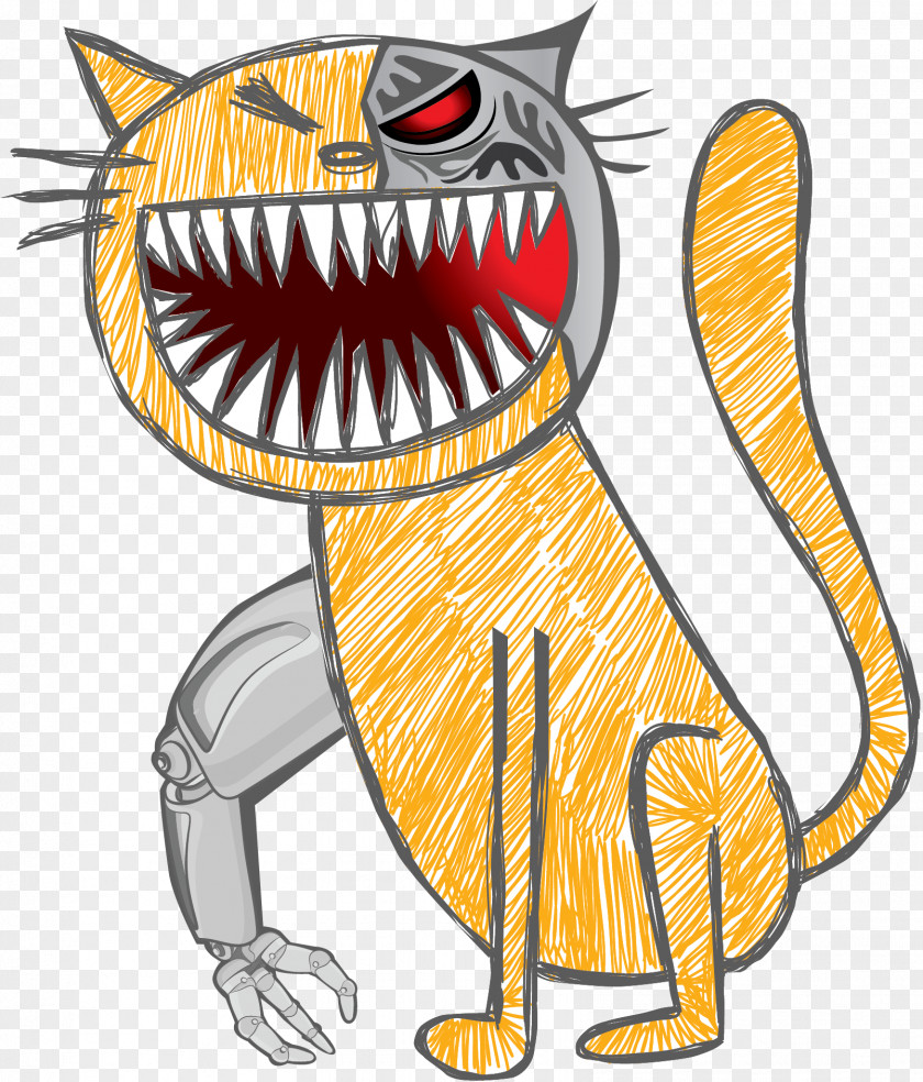 Cat Tiger Clip Art PNG