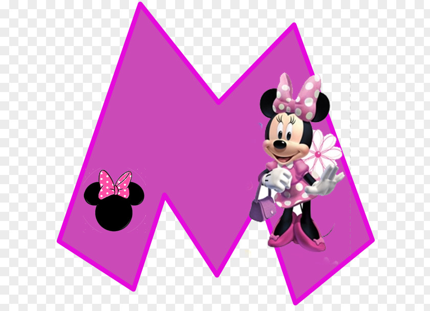 Clolorful Letters Minnie Mouse Mickey Letter Alphabet PNG