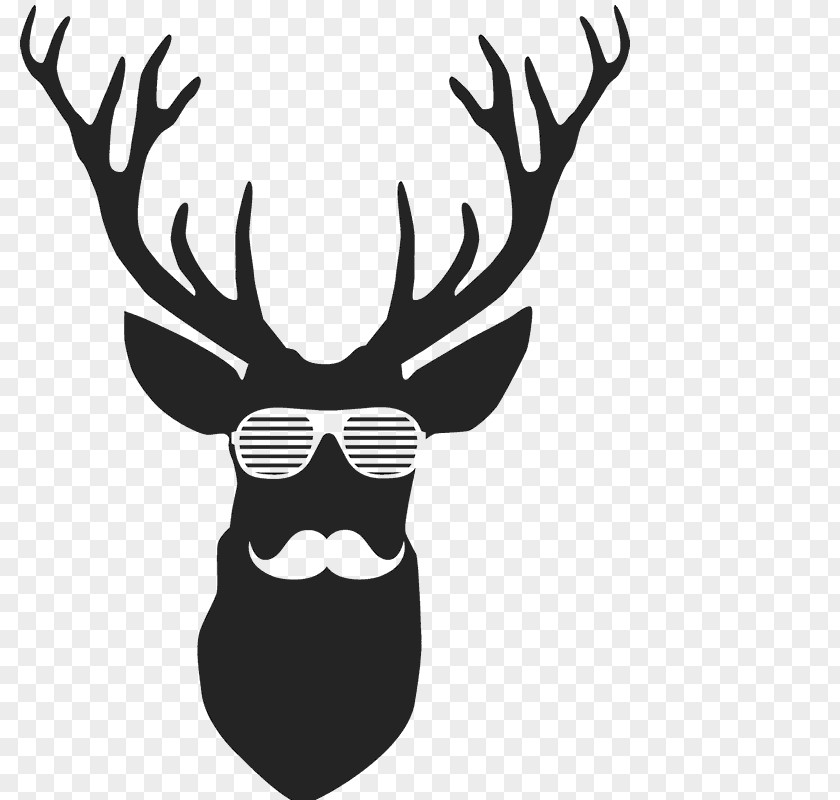 Reindeer Antler Hipster Clip Art PNG