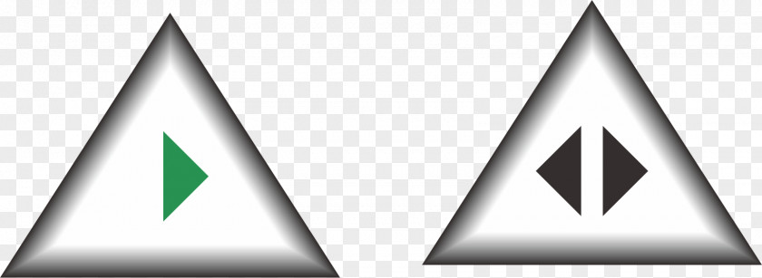Triangle Button PNG