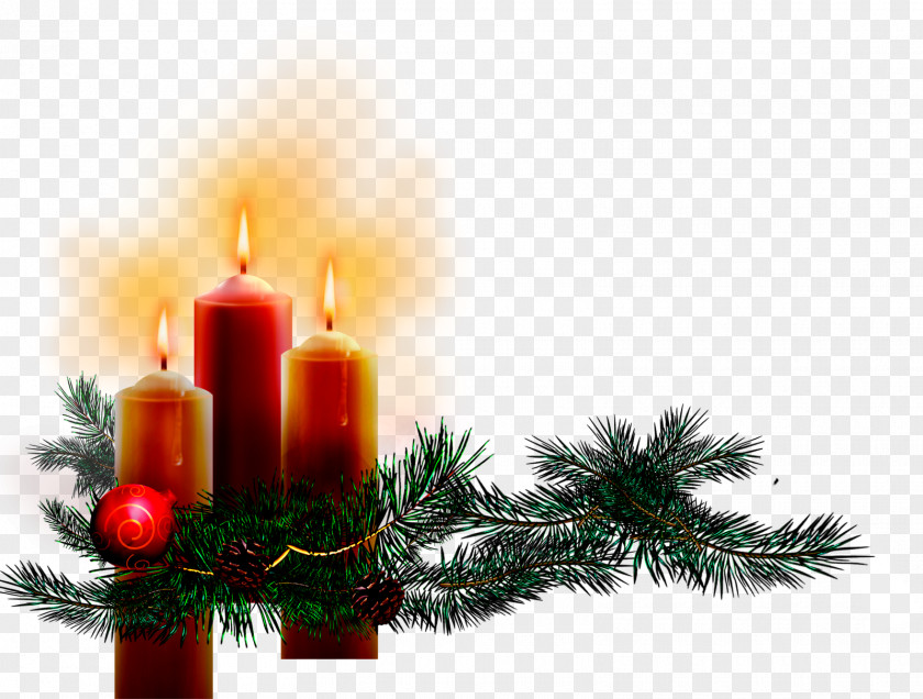 Candles Candle Christmas Ornament Advent New Year PNG