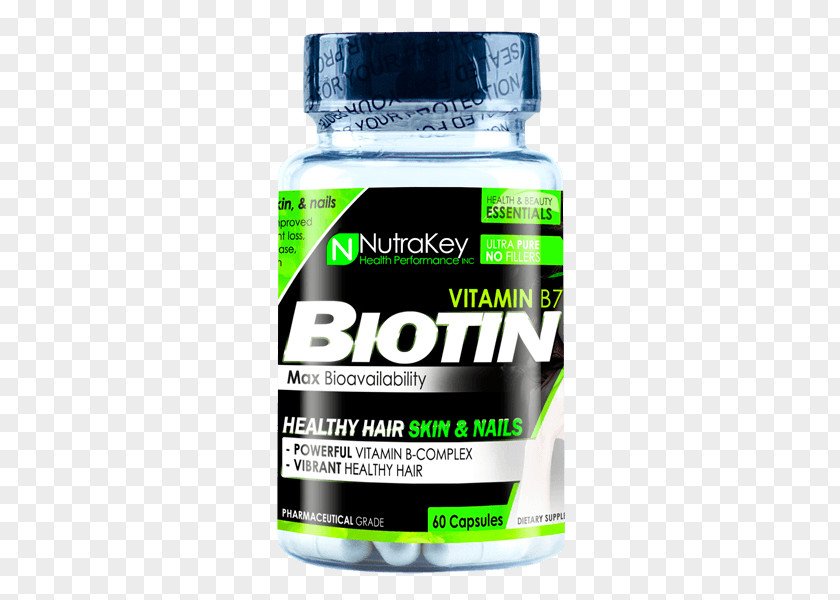 Health Biotin Dietary Supplement Vitamin Nutrient Capsule PNG