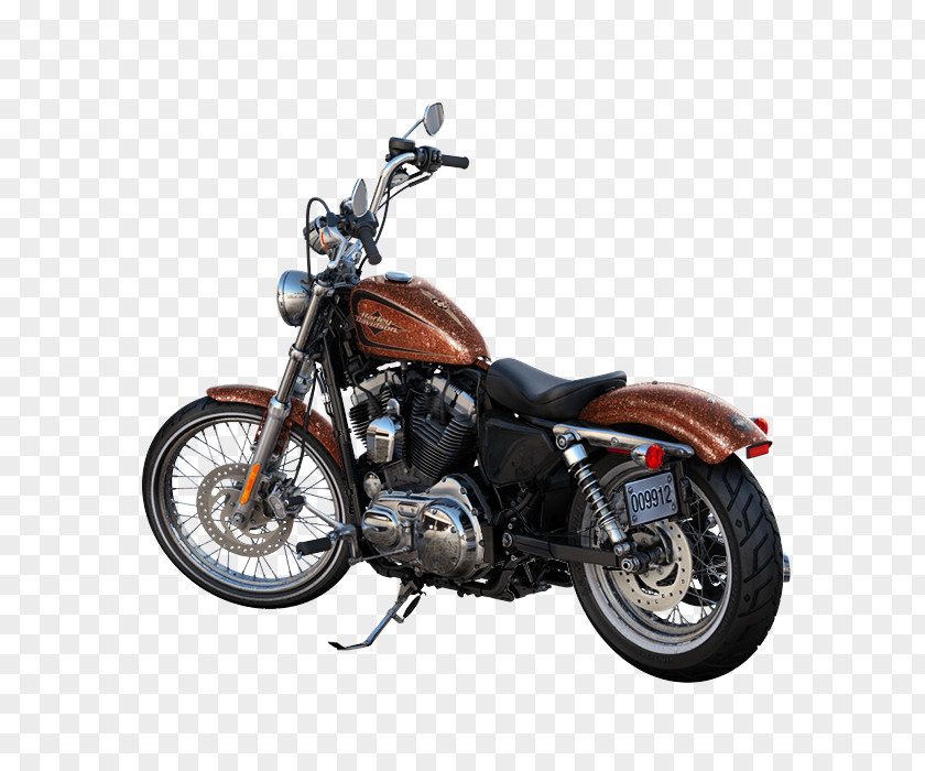 Motorcycle Harley-Davidson Sportster Chopper Bobber PNG